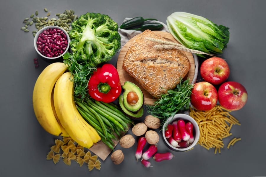 Fiber and nutritious food