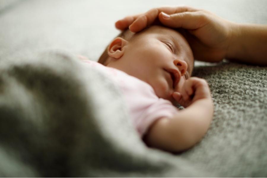 newborn baby sleeping